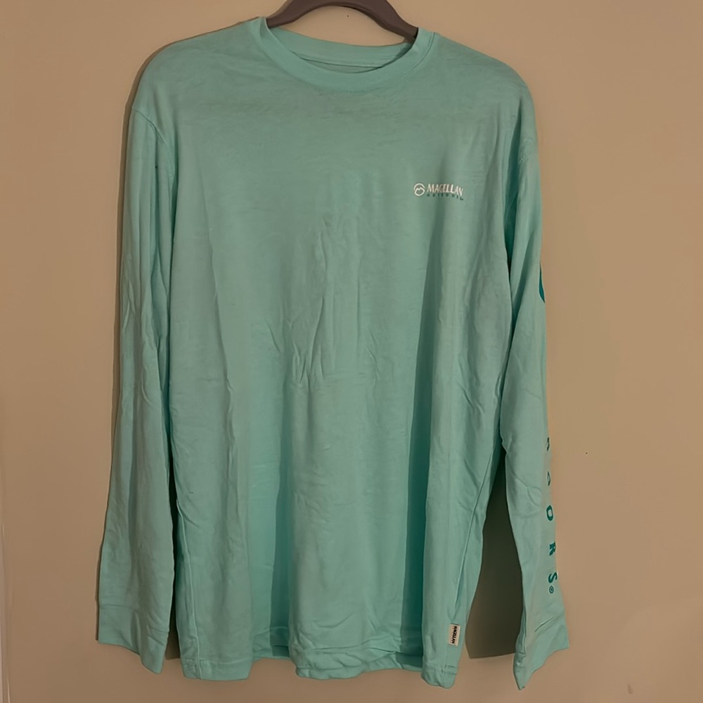 Blue Magellan Long Sleeve Tee (Medium)